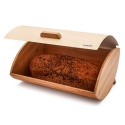 Chlebak bambusowo-stalowy KONIGHOFFER cosmic tdr-1227 - kremowy