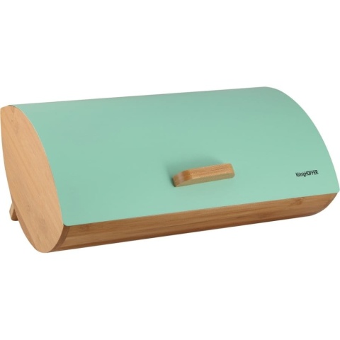 Chlebak bambusowo-stalowy KONIGHOFFER cosmic tdr-1234 - turkus