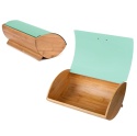 Chlebak bambusowo-stalowy KONIGHOFFER cosmic tdr-1234 - turkus