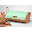 Chlebak bambusowo-stalowy KONIGHOFFER cosmic tdr-1234 - turkus