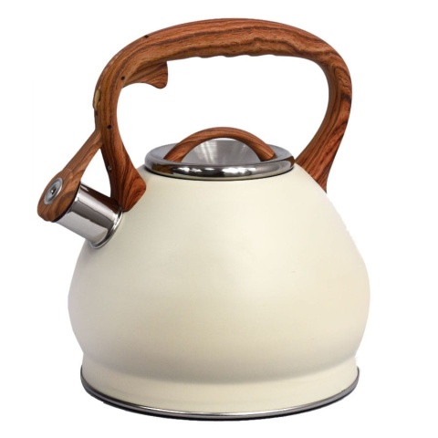 Czajnik stalowy 3.0L cream BRUNBESTE BB-1341