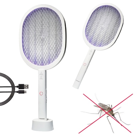 Elektryczna łapka packa na komary owady muchy 2W1 TIROSS TS-2292