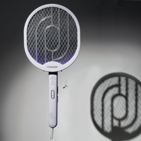 Elektryczna łapka packa na komary owady muchy TIROSS TS-2293