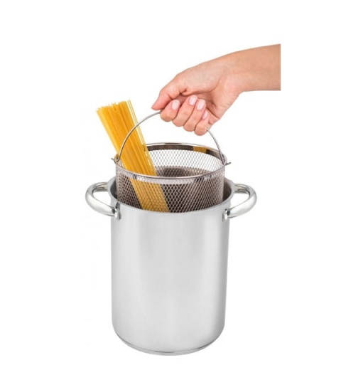 Garnek do szparagów i makaronu z sitkiem 4.0L TADAR