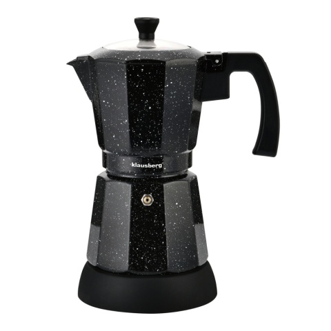 Kawiarka elektryczna espresso, Zaparzacz do kawy, 300 ml, czarny, 500 W, KLAUSBERG KB-7998