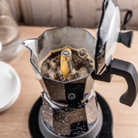 Kawiarka elektryczna espresso, Zaparzacz do kawy, 300 ml, czarny, 500 W, KLAUSBERG KB-7998