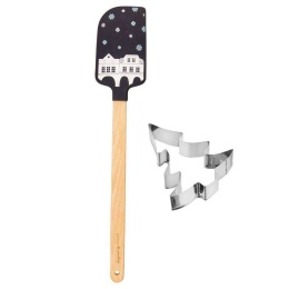 Łopatka kuchenna+wykrawacz choinka ORION 142834-N