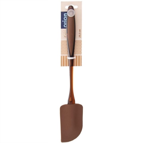 Łopatka silikonowa szpatuła 29.5cm brązowa ORION 142835