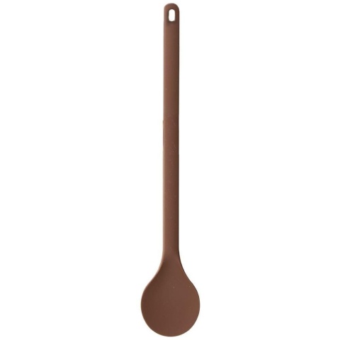 Łyżka kuchenna silikonowa 28cm brązowa ORION 140139