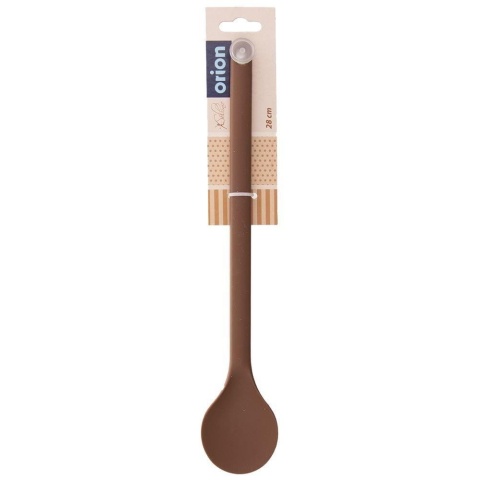 Łyżka kuchenna silikonowa 28cm brązowa ORION 140139