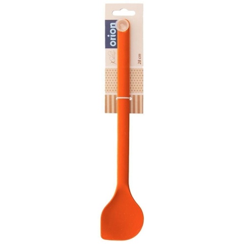 Łyżka kuchenna silikonowa 28cm pomarańczowa ORION 140138