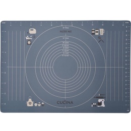 Mata stolnica 65x45 cm antracytowa polipropylen LA CUCINA 367508