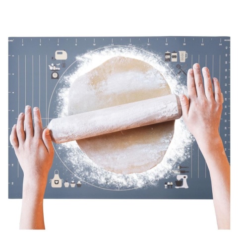 Mata stolnica 65x45 cm antracytowa polipropylen LA CUCINA 367508