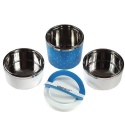 Pojemniki obiadowe lunch box 3 poziomy 1.2L KINGHOFF KH-2168