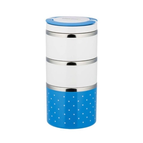 Pojemniki obiadowe lunch box 3 poziomy 1.2L KINGHOFF KH-2168