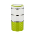 Pojemniki obiadowe lunch box 3 poziomy 1.2L KINGHOFF KH-2168