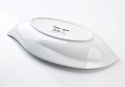 Półmisek miska porcelanowa na przekąski łezka 19x36x6cm MONDEX htna1202 002fev