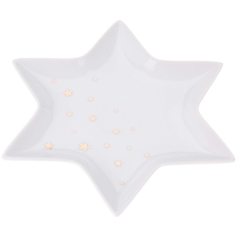 Półmisek talerz porcelanowy 28cm gwiazda ORION 128205-g
