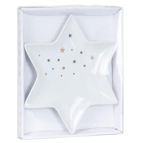 Półmisek talerz porcelanowy 28cm gwiazda ORION 128205-g