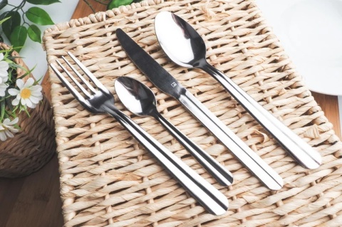 Sztućce 24-ele 6 osób amefa colibri 411550