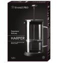 Zaparzacz do herbaty french press 1.0L STARKE PRO harper White 8478