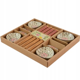 Zestaw do sushi na 4 osoby (pink) TADAR