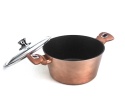 Zestaw garnków BERLINGER HAUS Metallic Line Rosegold 10 ele. BH-1220-N