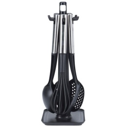 Zestaw przyborów kuchennych+stojak 7-ele EXCELLENT HOUSEWARE 141817