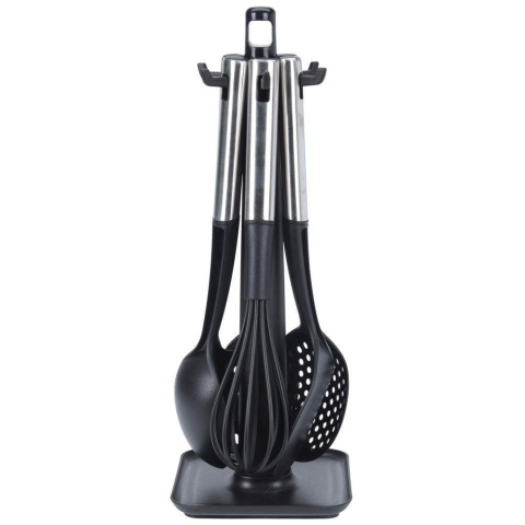 Zestaw przyborów kuchennych+stojak 7-ele EXCELLENT HOUSEWARE 141817