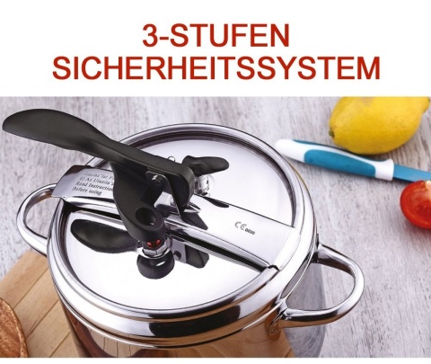 Zestaw szybkowarów 3.5L+5.0L GöRGEL MANHEIM TG-20