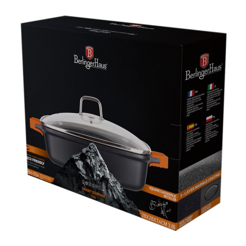 BRYTFANNA BERLINGER HAUS GRANIT DIAMOND 3.8L / 28CM BH-1104 BRYTFANNA BERLINGER HAUS GRANIT DIAMOND 3.8L / 28CM BH-1104