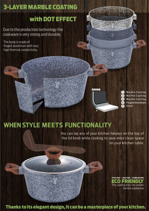 GARNEK BERLINGER HAUS FOREST LINE 20CM / 2.5L BH-1196 GARNEK BERLINGER HAUS FOREST LINE 20CM / 2.5L BH-1196