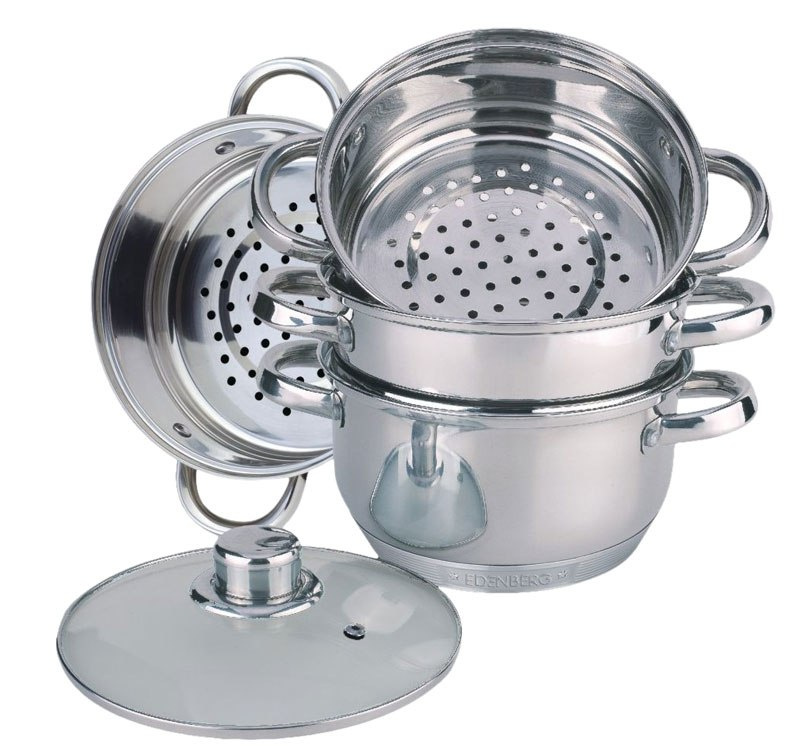 GARNKI DO GOTOWANIA NA PARZE 5 ELE 18CM EDENBERG EB-8903 GARNKI DO GOTOWANIA NA PARZE 5 ELE 18CM EDENBERG EB-8903