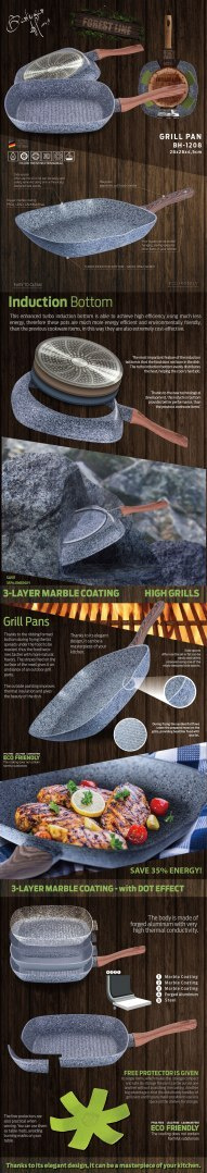 PATELNIA GRILLOWA BERLINGER HAUS FOREST LINE 28CM BH-1208 PATELNIA GRILLOWA BERLINGER HAUS FOREST LINE 28CM BH-1208