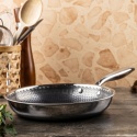 Patelnia stalowa z powłoką non-stick honeycomb, 24 cm, PFOA-Free KLAUSBERG KB-9022
