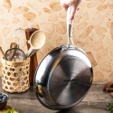 Patelnia stalowa z powłoką non-stick honeycomb, 24 cm, PFOA-Free KLAUSBERG KB-9022