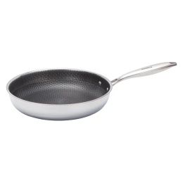 Patelnia stalowa z powłoką non-stick honeycomb, 28 cm, PFOA-Free KLAUSBERG KB-9023