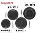 Patelnia stalowa z powłoką non-stick honeycomb, 28 cm, PFOA-Free KLAUSBERG KB-9023