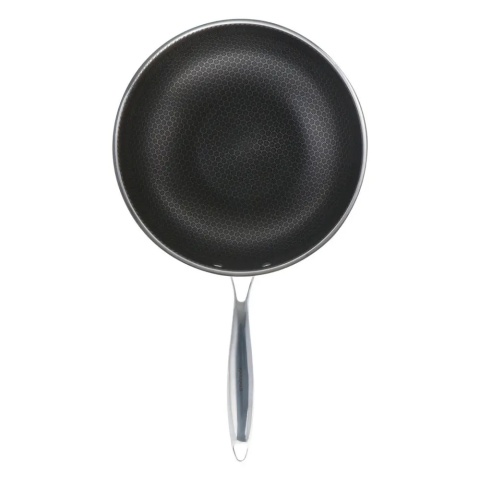 Patelnia stalowa z powłoką non-stick honeycomb, 28 cm, PFOA-Free KLAUSBERG KB-9024
