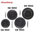 Patelnia stalowa z powłoką non-stick honeycomb, 28 cm, PFOA-Free KLAUSBERG KB-9024