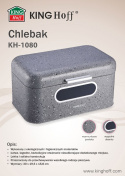 CHLEBAK STALOWY MARMUREK KiNGHOFF KH-1080