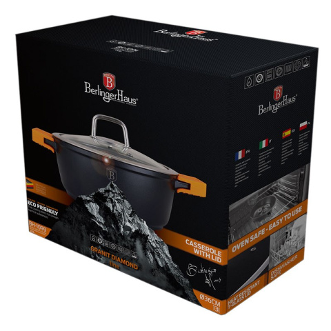 GARNEK BERLINGER HAUS GRANIT DIAMOND 8.5L / 32CM BH-1098 GARNEK BERLINGER HAUS GRANIT DIAMOND 8.5L / 32CM BH-1098