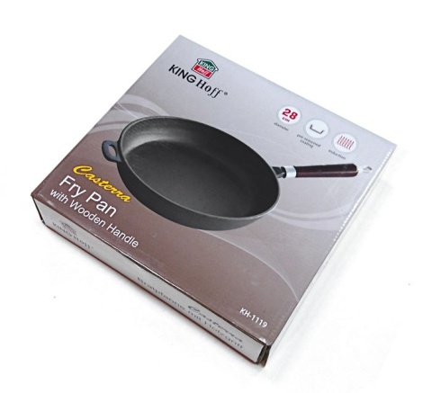 PATELNIA ŻELIWNA 28cm KiNGHOFF KH-1119 PATELNIA ŻELIWNA 28cm KiNGHOFF KH-1119