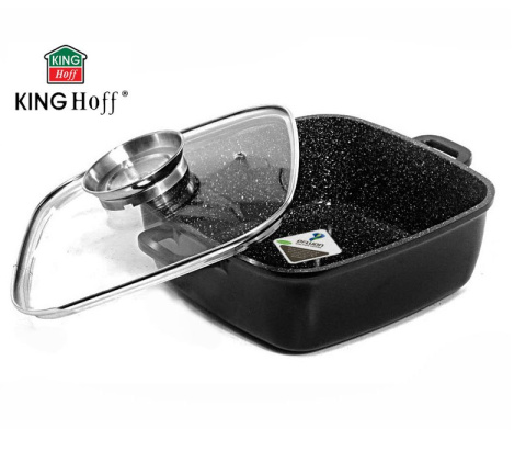 BRYTFANNA / GARNEK GRANITOWY 5.5L 28CM KiNGHOFF KH-3970 BRYTFANNA / GARNEK GRANITOWY 5.5L 28CM KiNGHOFF KH-3970
