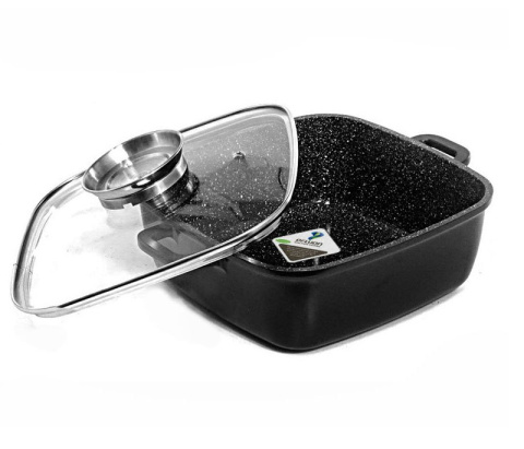 BRYTFANNA / GARNEK GRANITOWY 5.5L 28CM KiNGHOFF KH-3970 BRYTFANNA / GARNEK GRANITOWY 5.5L 28CM KiNGHOFF KH-3970