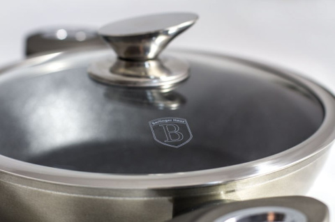 GARNEK 2.5L 20CM BERLINGER HAUS METALLIC LINE CARBON BH-1234-N GARNEK 2.5L 20CM BERLINGER HAUS METALLIC LINE CARBON BH-1234-N