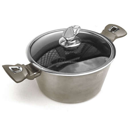 GARNEK 4.5L 24CM BERLINGER HAUS METALLIC LINE CARBON BH-1235-N GARNEK 4.5L 24CM BERLINGER HAUS METALLIC LINE CARBON BH-1235-N