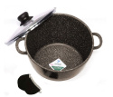 GARNEK GRANITOWY 5.5L / 28CM KiNGHOFF MARMO KH-3967