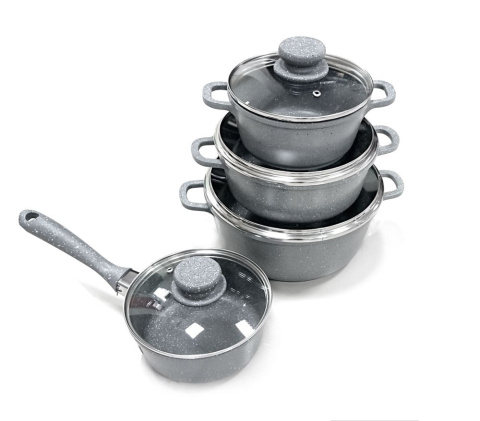 GARNKI GRANITOWE EDENBERG GRAY 8 ELE EB-9181 GARNKI GRANITOWE EDENBERG GRAY 8 ELE EB-9181