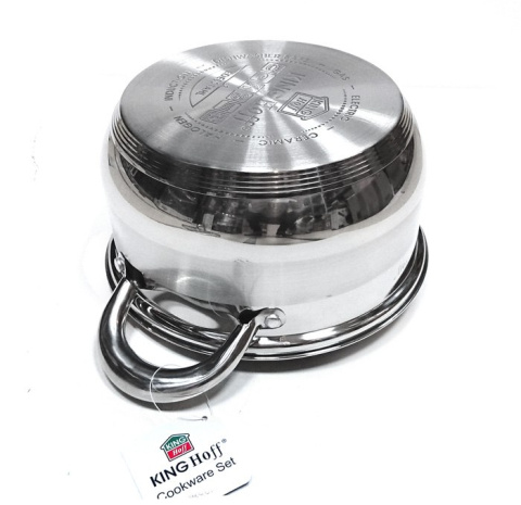GARNKI KiNGHOFF SILVER 10 ELE KH-1096 GARNKI KiNGHOFF SILVER 10 ELE KH-1096
